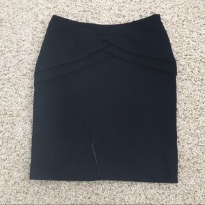 CLEAR OUT SALE C. Luce Anthro Black Pencil Skirt S